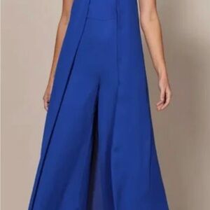 Luxe Royal Blue Backless Dress